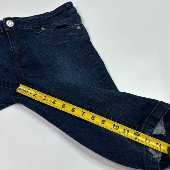 KUT Dark Wash Bermuda Denim Shorts Size 8 - Picture 5 of 8